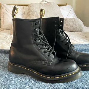 Girls Black Dr Martens Boots